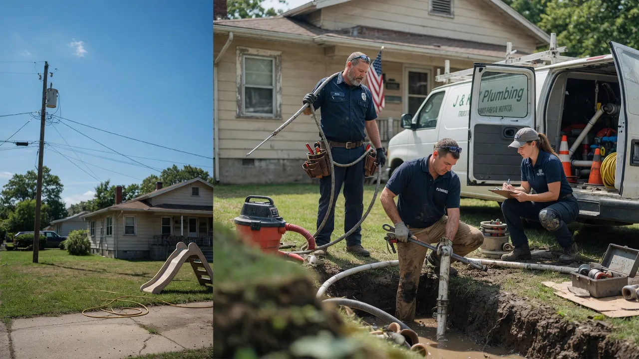 Drain Cleaning in New Canton, IL near me